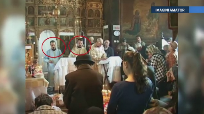Meci de box in fata altarului intre doi preoti din Buzau. Scandalul a plecat, cum altfel, de la bani