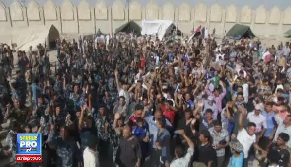 CLIPUL ZILEI: Voluntarii șiiți din Irak sunt gata sa lupte impotriva sunniților extremisti