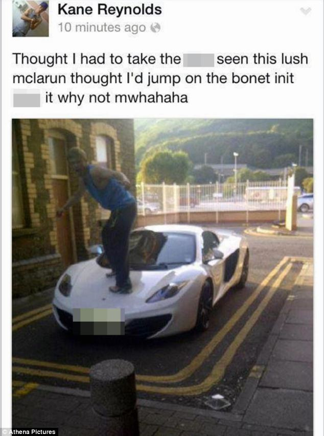 A aflat de pe Facebook ce s-a intamplat cu bolidul sau. Imaginea care l-a lasat fara cuvinte pe un om de afaceri