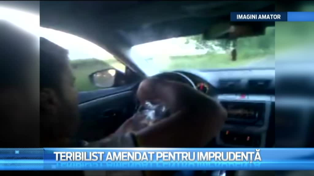Amenda uriasa pentru petrecerea de la volan. Ce va pati soferul din Constanta care conducea cu o mana pe carafa de vin