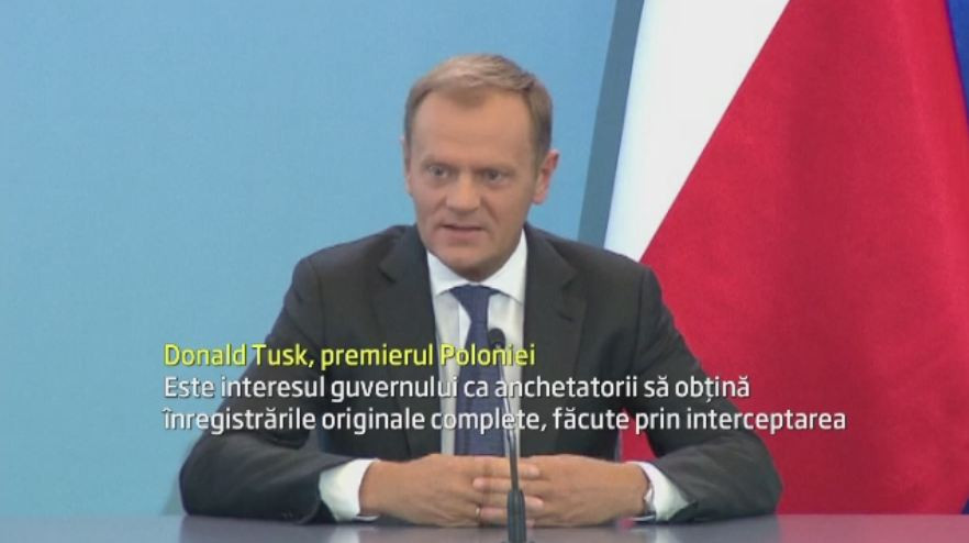 Guvernatorul Bancii Centrale si Ministrul de Interne din Polonia, filmati in timp ce negociau posturi si sprijin politic