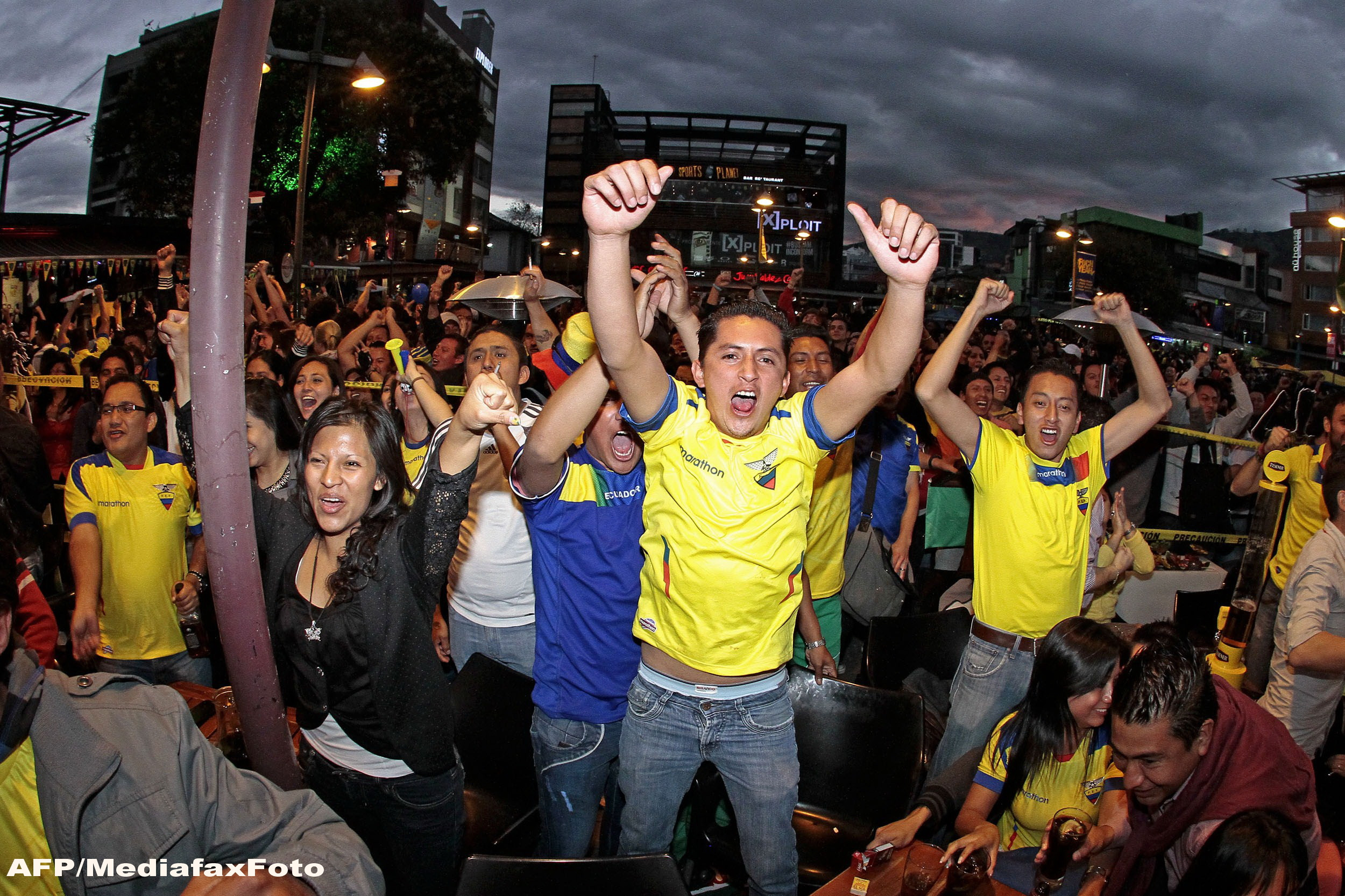 Campionatul Mondial de Fotbal 2014. Echipa Hondurasului, invinsa de Ecuador, scor 2-1, si eliminata de la Cupa Mondiala