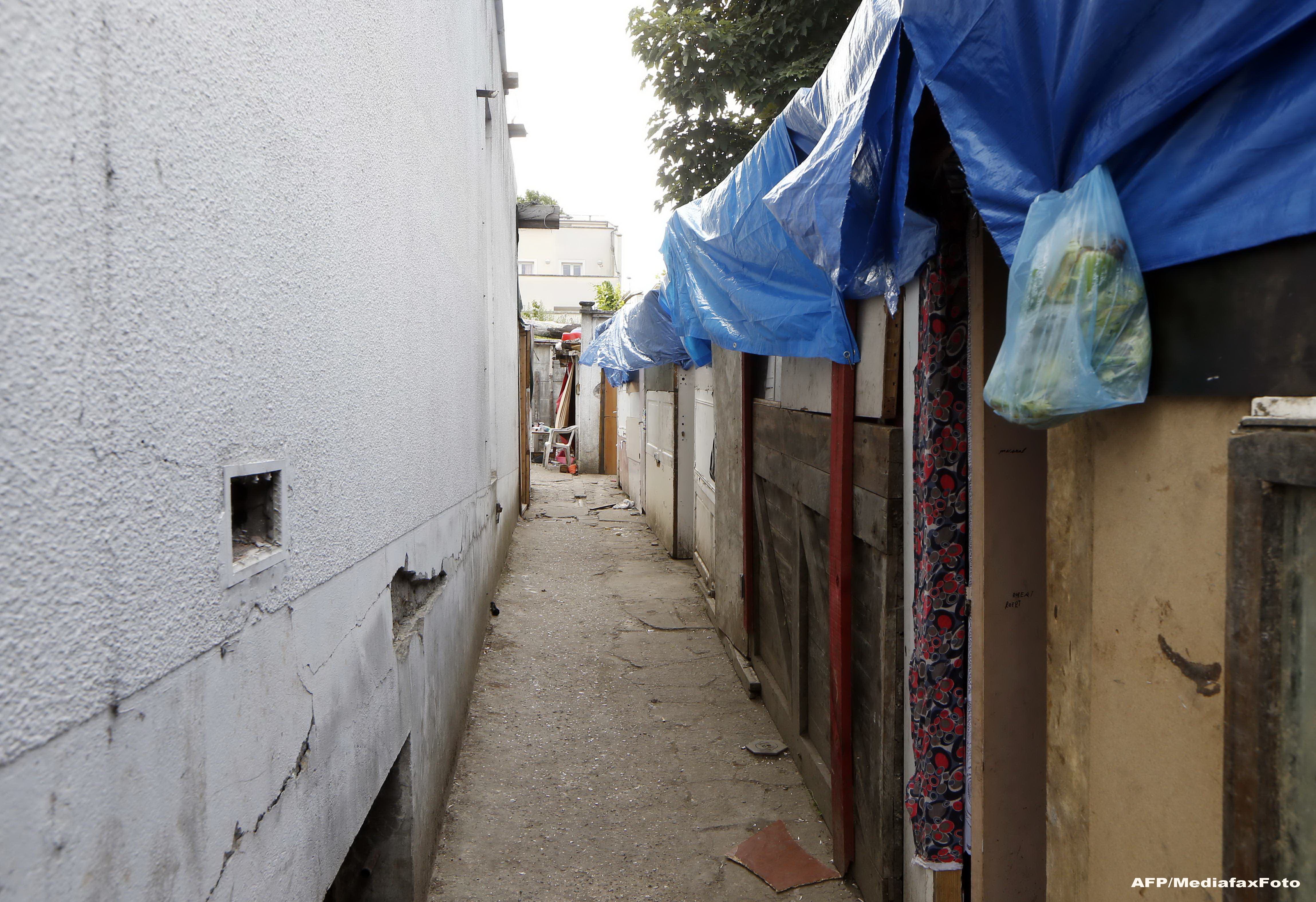 Tabara de romi in Franta