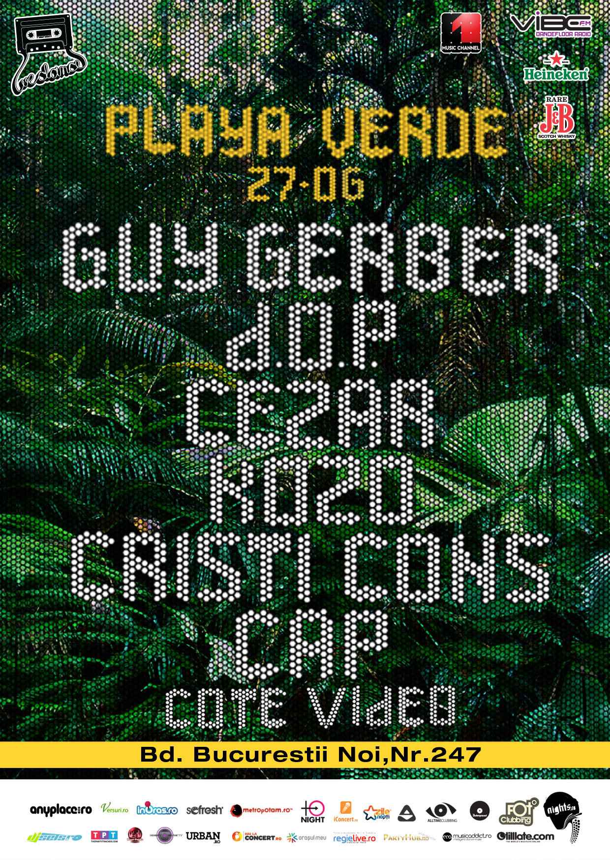 We Dance: Guy Gerber, dOp, Cezar & Kozo, Cristi Cons - Playa Verde Summer Club