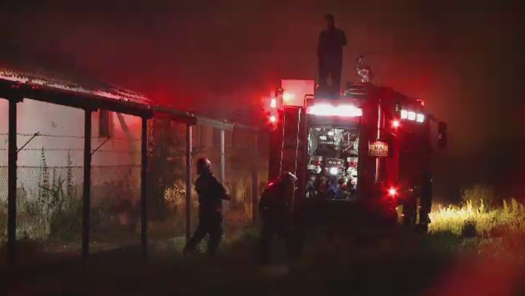 Zece tone de artificii s-au facut scrum, in Timis. Anchetatorii inca nu au stabilit valoarea pagubelor