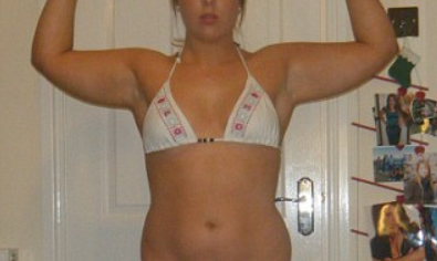 A refuzat sa fie slaba, in favoarea muschilor. Cum s-a transformat o tanara supraponderala din Anglia