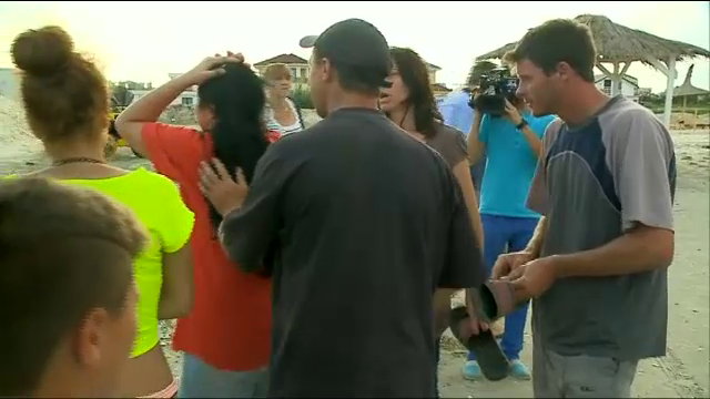 S-au aventurat in larg si au fost luate de curenti. Operatiune de salvare contracronometru a trei adolescente, la Mamaia