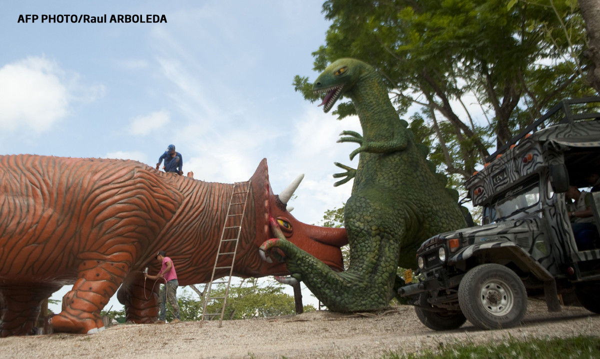 Napoles parcul lui Pablo Escobar