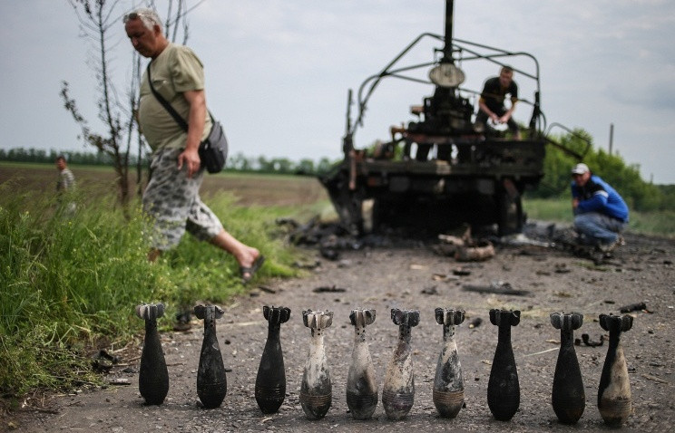 Moscova: Trei obuze de mortiera ale armatei ucrainene au cazut sambata in Rusia. Kremlinul cere o ancheta completa