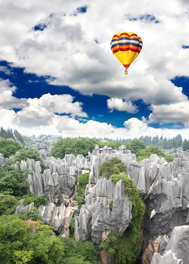 Shilin, padurea de piatra