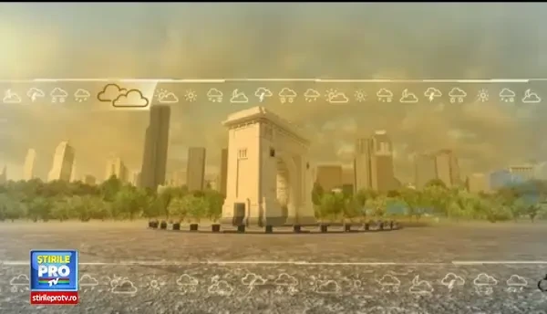 Nu scapam de ploi nici marti: cod galben in vestul tarii, ploi in reprize in Bucuresti. Maximele nu vor depasi 28 de grade