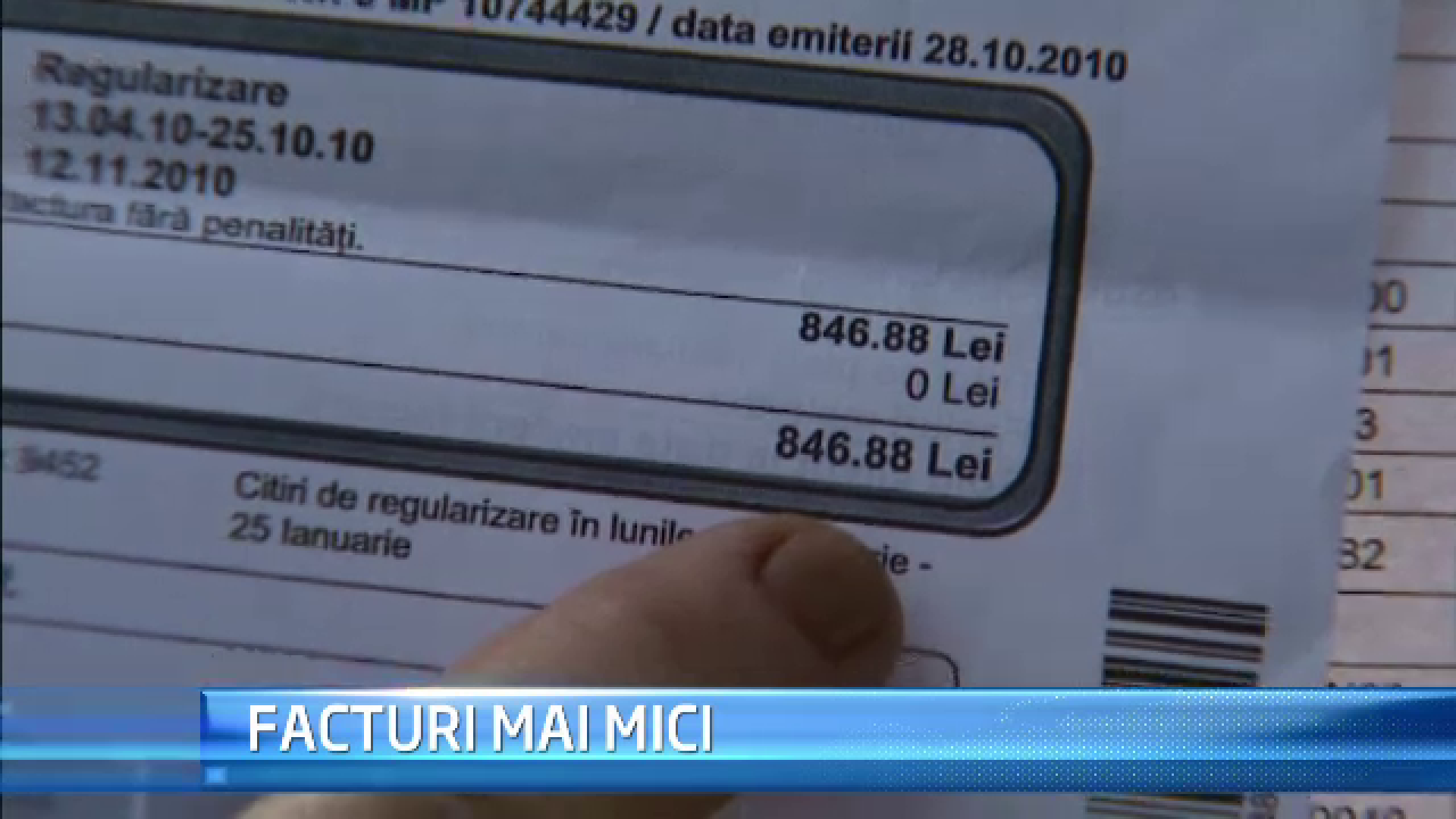 STIRI INTERNE PE SCURT. Facturi la energia electrica mai mici pentru consumatori casnici, de la 1 iulie
