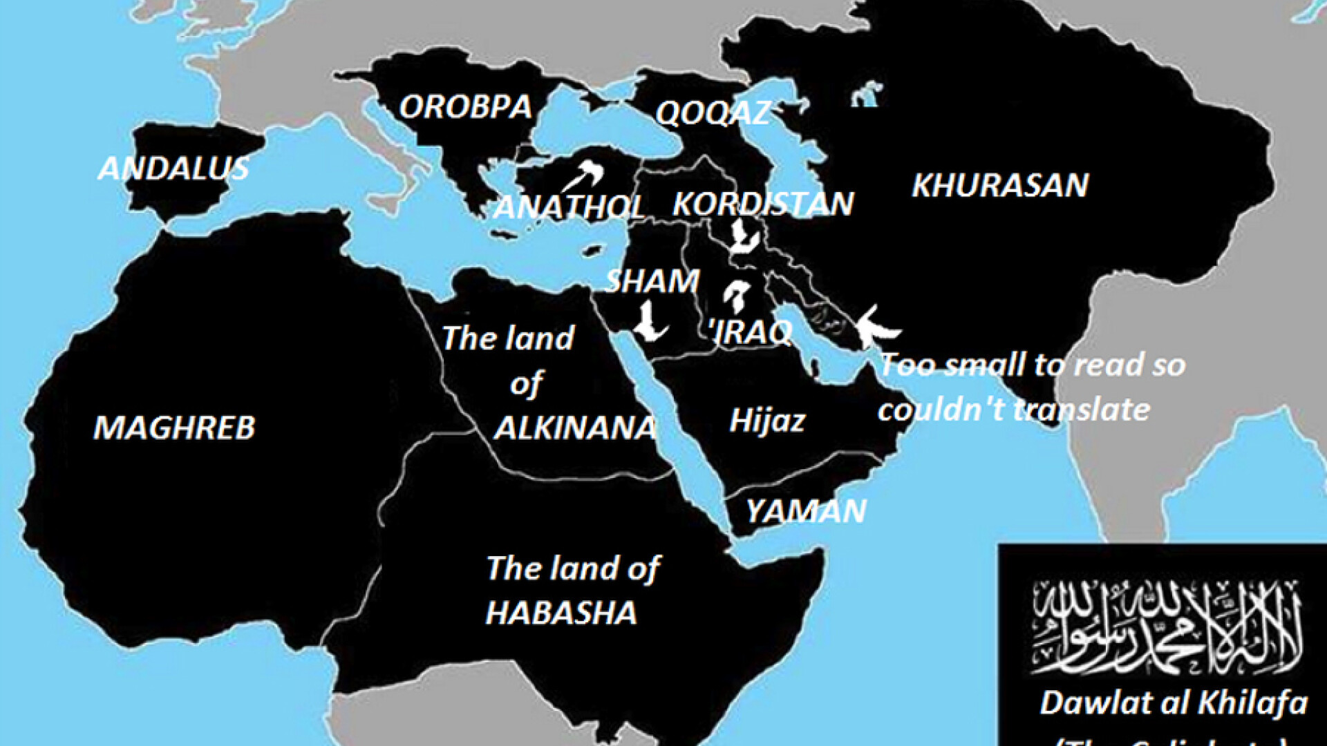 harta Califat Romania