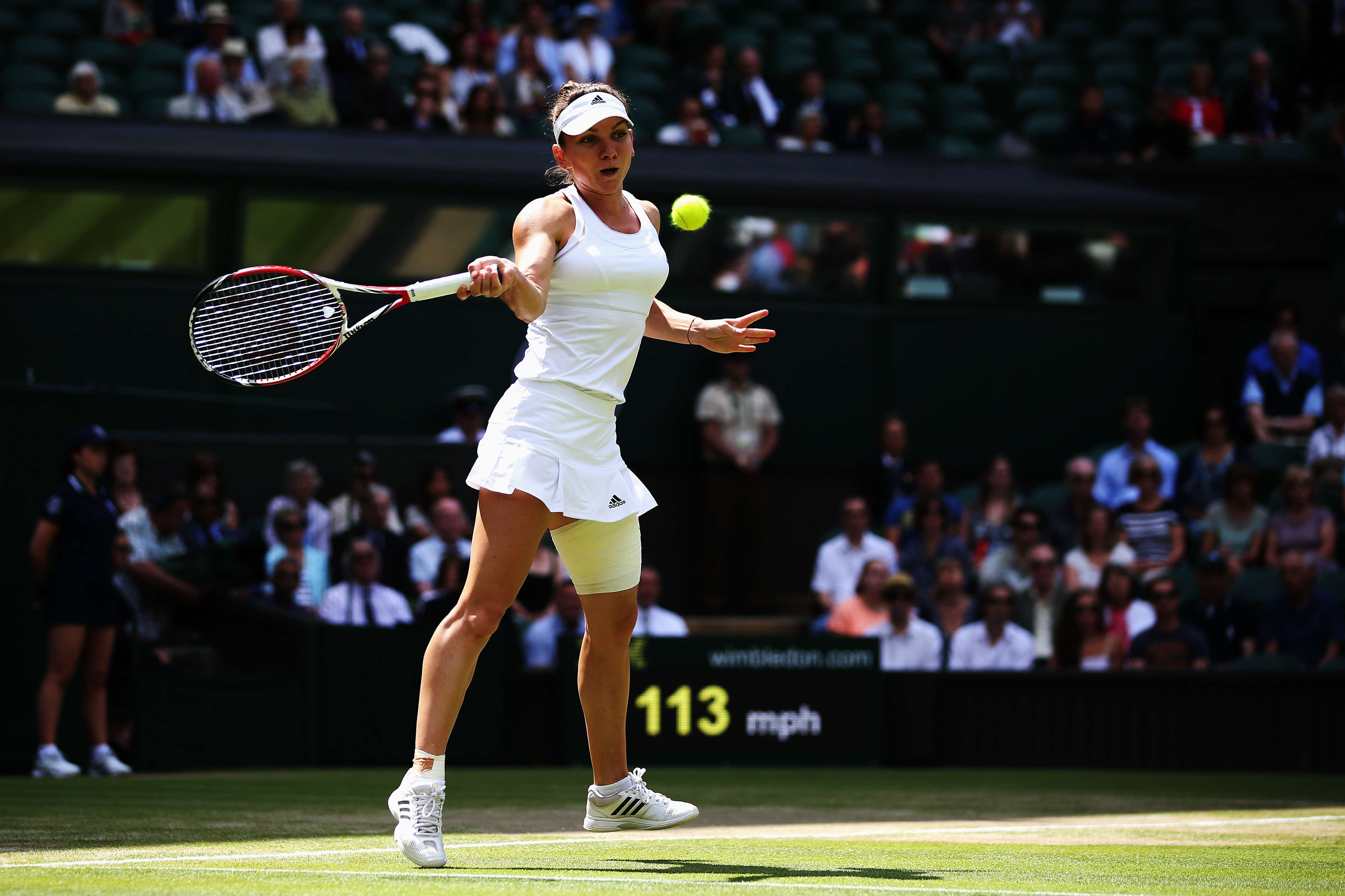 WIMBLEDON 2014: Simona Halep, prima romanca in semifinalele competitiei. Astazi joaca cu Bouchard pentru un loc in finala