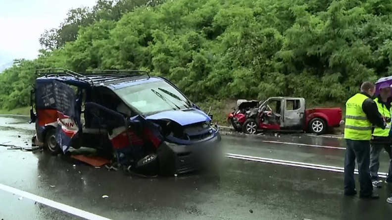 Accident violent in judetul Sibiu. Doi oameni au murit, iar martorii sunt in stare de soc de cele intamplate