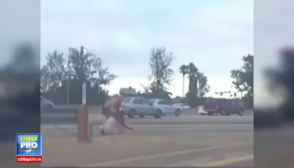 Imagini revoltatoare in Statele Unite. Un politist loveste cu pumnii o femeie, in plina strada
