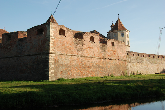 Cetatea Făgăraş, top, castele