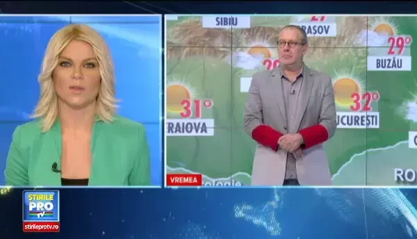 Temperaturile se apropie de pragul caniculei, luni, cu maxime de 34 grade Celsius. Prognoza meteo pana joi