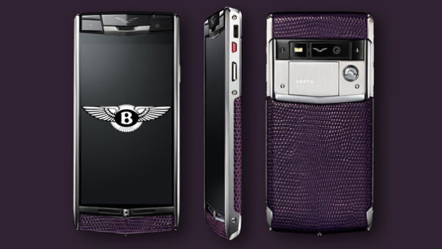 Bentley si Vertu lanseaza impreuna un smartphone de lux. Cum arata telefonul care costa cat un Logan nou