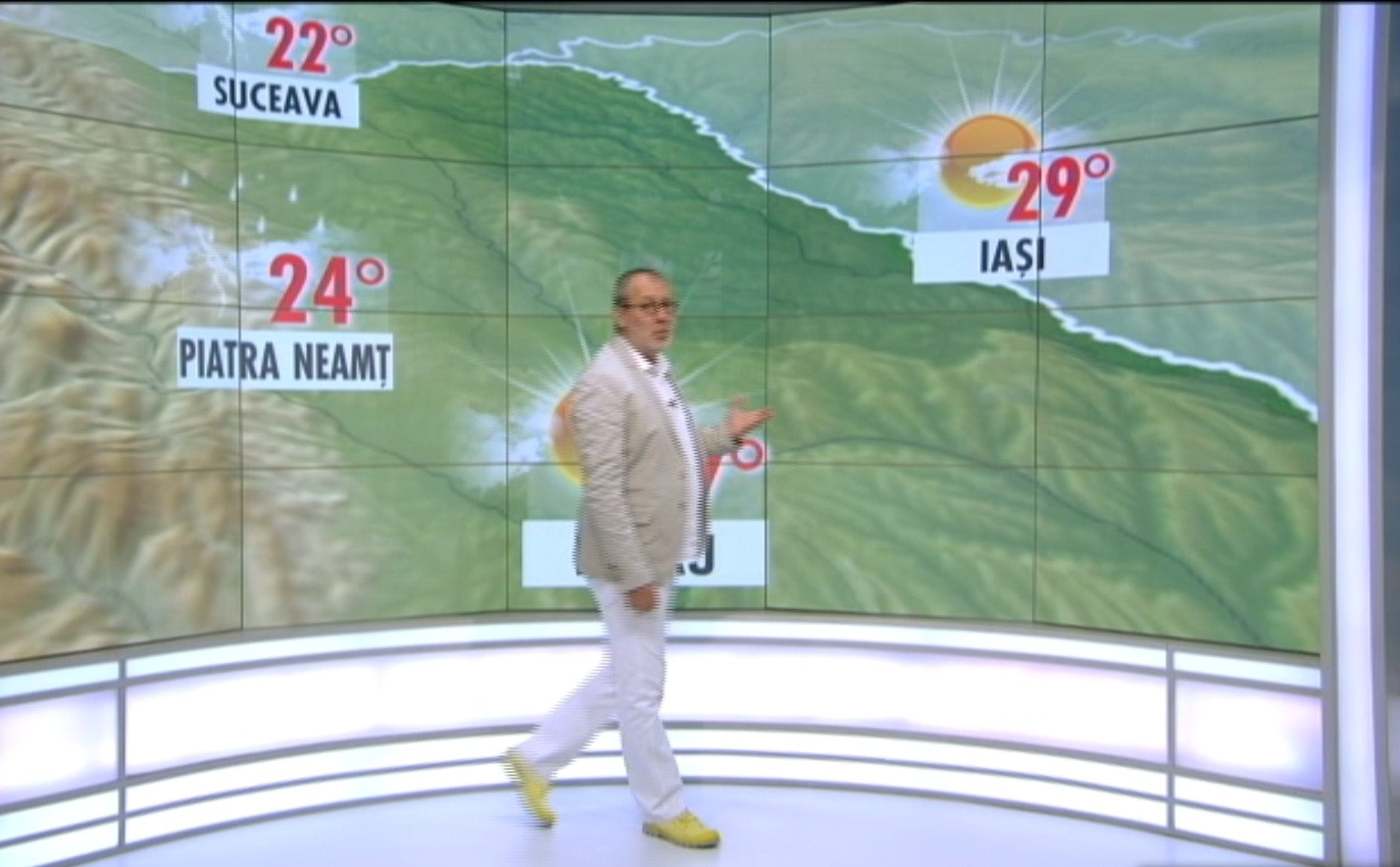 Vremea se mentine instabila vineri, iar maximele vor fi intre 20 si 30 de grade. Busu ne spune cand vom scapa de ploi