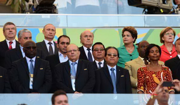 Personalitati la finala Cupei Mondiale 2014