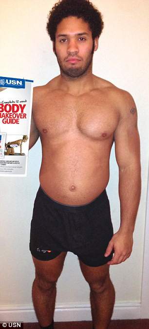 Un britanic a ajuns sa aiba abdomenul perfect cu 6 mese pe zi in doar 12 saptamani