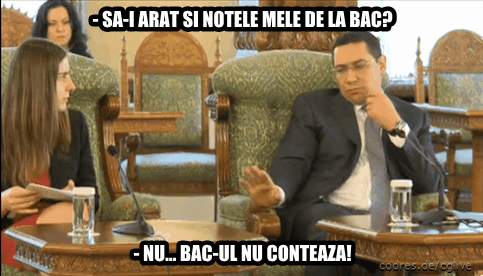 Prima inregistrare publica a unor discutii de la Cotroceni a ajuns motiv de ras pe internet: "Melodia lui Ponta? Ca la MTO"