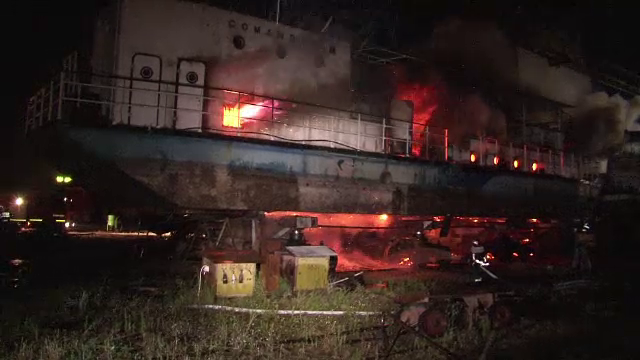 Vasul de protocol care i-a apartinut lui Nicolae Ceausescu, mistuit de flacari. Ce a putut ce provoace incendiul