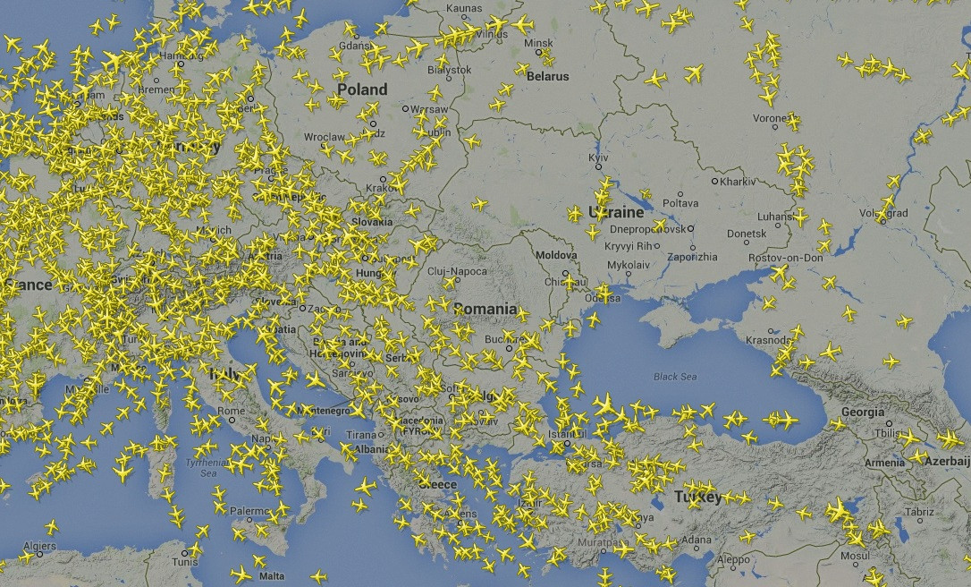 Ce trebuie sa stii inainte sa te urci in avion in aceste zile. Ruta spre Asia a fost mutata prin sud-estul Europei