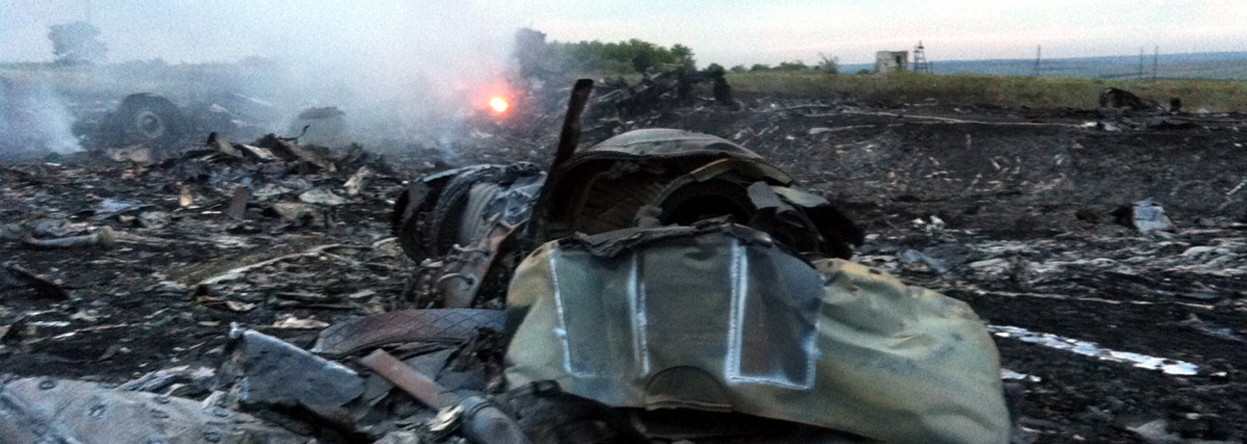 Sistem de rachete Buk, vazut in 17 iulie in zona unde s-a prabusit avionul MH17 Malaysia Airlines. Ar fi fost operat de RUSI