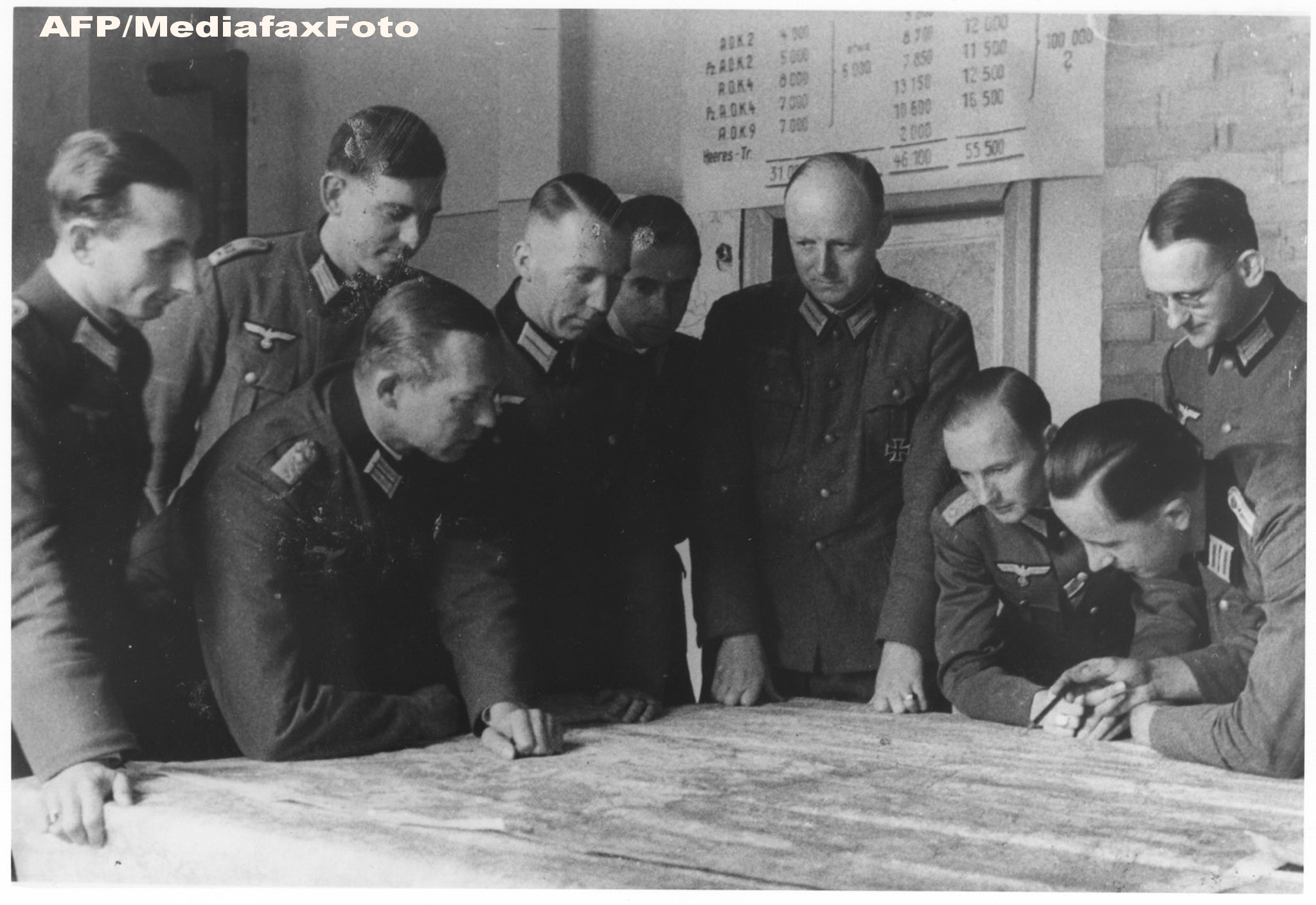 Sedinta a comandantilor nazisti