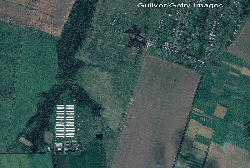 Primele imagini surprinse din satelit cu locul unde avionul Malaysia Airlines s-a prabusit. De ce au aparut abia acum