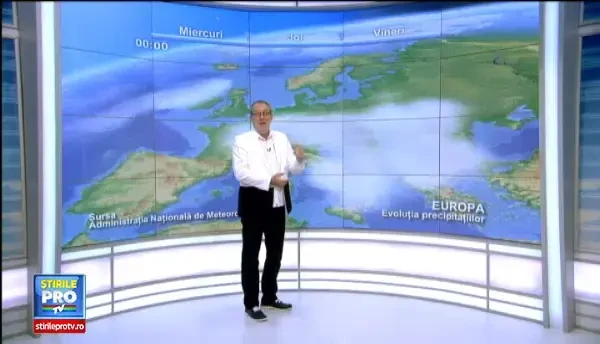 Nori numerosi si averse in mai toata tara, pentru ziua de miercuri. Prognoza meteo pana sambata - partea I