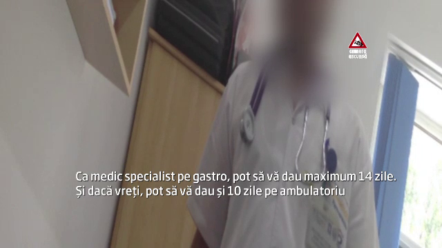 Romanii care "sufera" de lene vor sta acasa 68.000 de ani, in 2014. Cum se ia concediu medical, negocieri cu CAMERA ASCUNSA