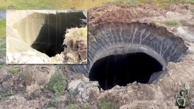 Cateva cratere gigant aparute in nordul Siberiei ii pun pe jar pe savantii rusi. Explicatia gasita de acestia