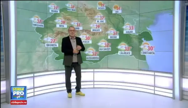 Cod portocaliu de ploi si vijelii in Caras-Severin, Mehedinti si Dolj. Cod galben in alte 5 judete