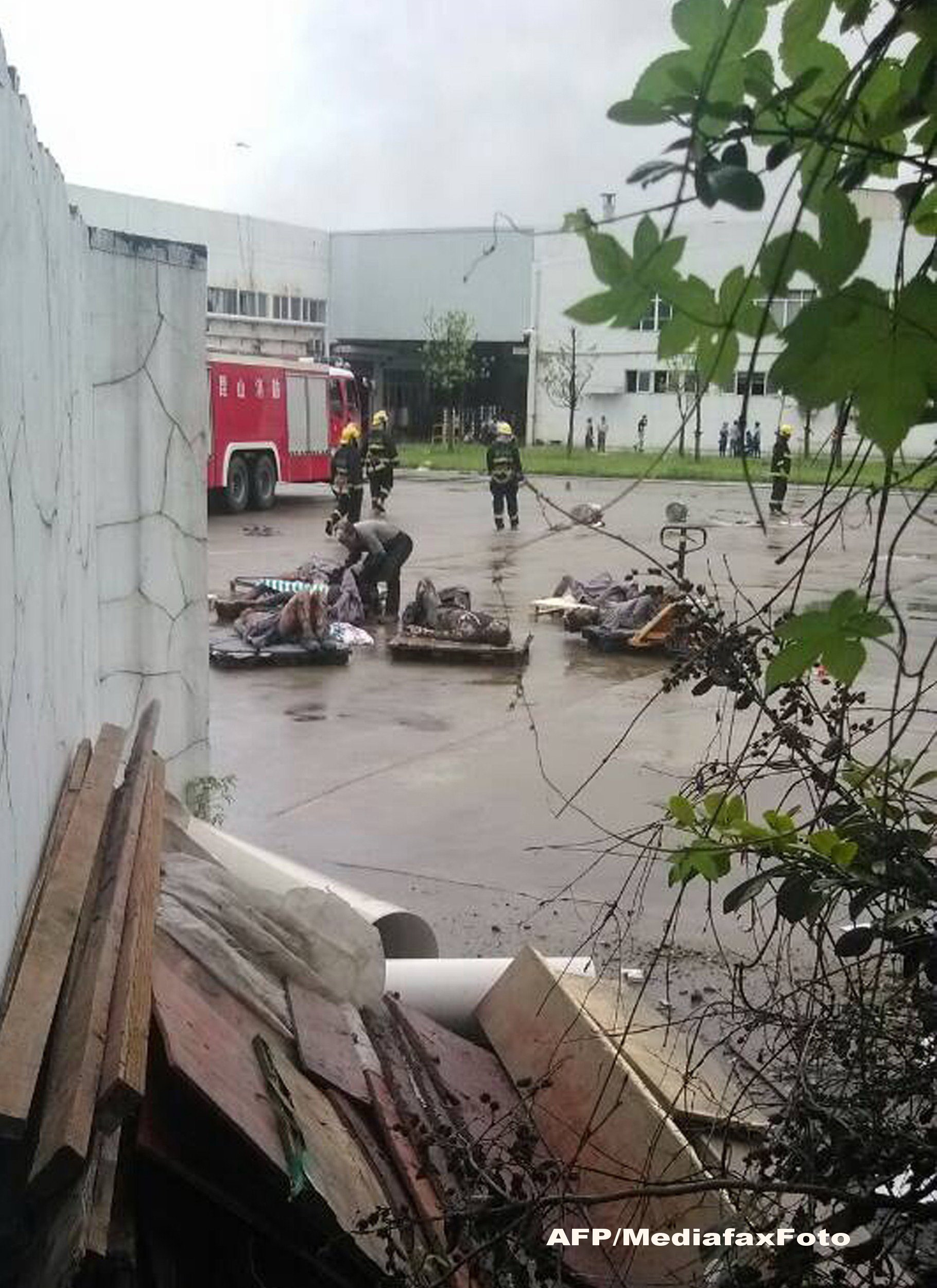 Explozie la o fabrica din China