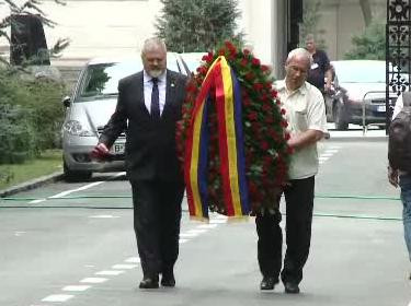 Cascadorul Szobi Cseh a fost inmormantat cu onoruri militare, duminica, la cimitirul Bellu. Cine a fost marele absent