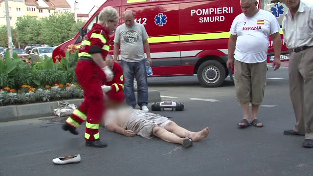 A lovit o femeie pe trecerea de pietoni, a tarat-o 5 metri, dar nu a observat ce a facut. Ce s-a intamplat cu femeia