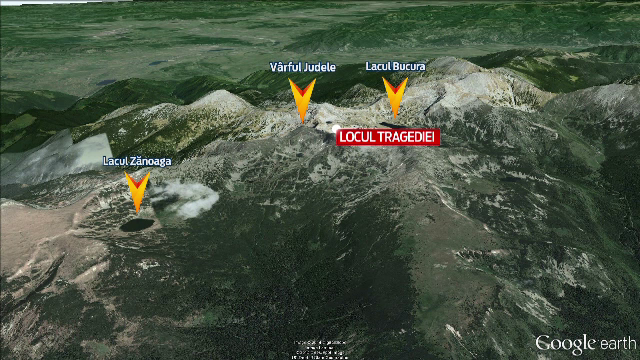 Filmul tragediei din Retezat. Imaginile surprinse de un amator inainte de moartea lectorului Iulian Catalin Stanga