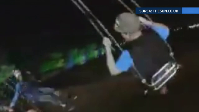 Printul Harry s-a deghizat pentru a petrece o seara intr-un parc de distractii