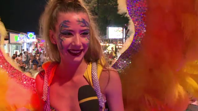 Ce a lasat in urma Carnavalul din Mamaia. Fiecare club din statiune a prezentat sambata un show