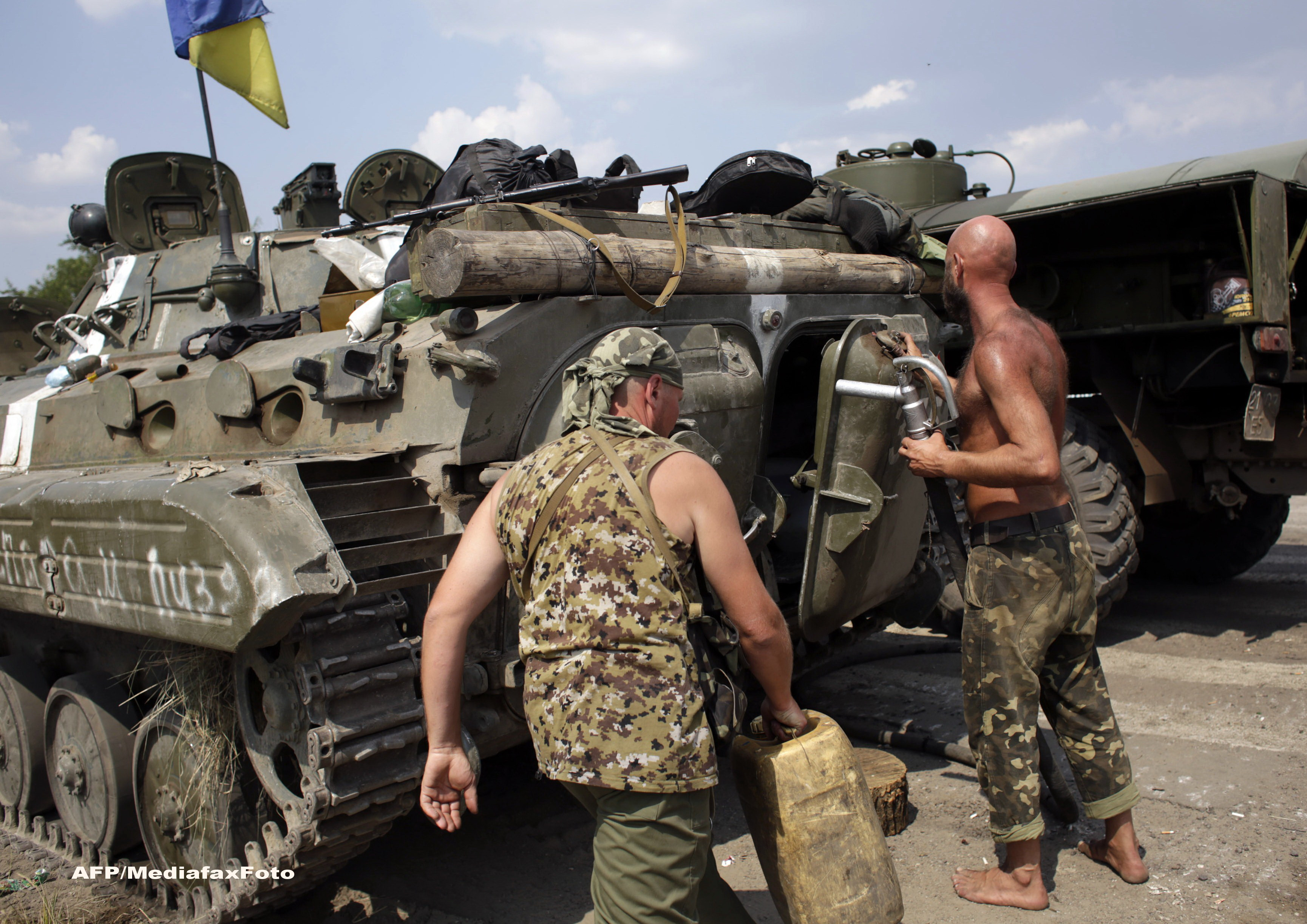 Criza in Ucraina. Un avion militar ucrainean a fost doborat de insurgenti