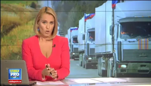 Un convoi rusesc cu ajutoare umanitare se afla in drum catre frontiera cu Ucraina. Kievul este ingrijorat