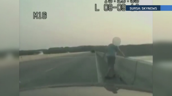 Moment de inspiratie pentru un politist din SUA. Ce a facut cand a vazut un barbat care voia sa se sinucida