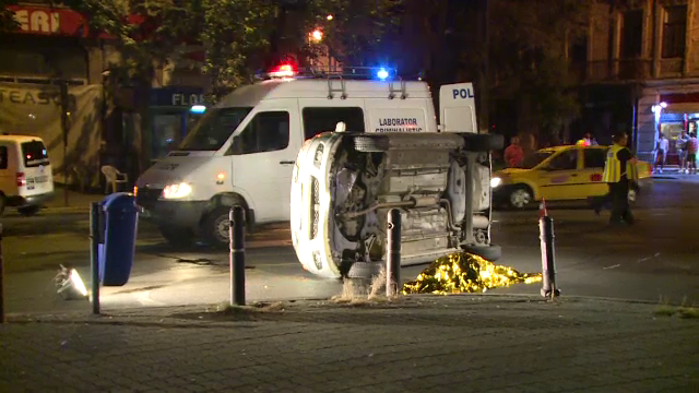 Invalid accidentat mortal pe o trecere de pietoni din Capitala. Soferul spune ca barbatul se tara pe sosea si nu l-a vazut