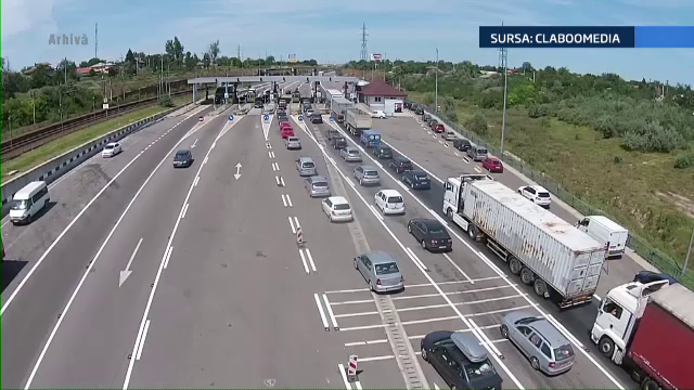 Circulatie intensa pe Autostrada Soarelui. Doua accidente s-au produs de dimineata din cauza cetii