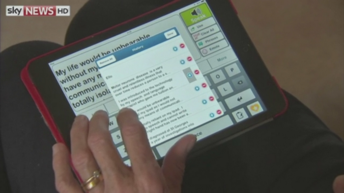 Tehnologia care le reda darul vorbirii celor care nu mai pot comunica. Aplicatia care "vorbeste" pentru tine