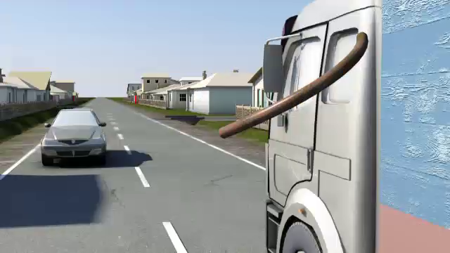 ANIMATIE GRAFICA. O bara metalica, cazuta dintr-un camion, i-a strapuns craniul unui sofer, in Bacau