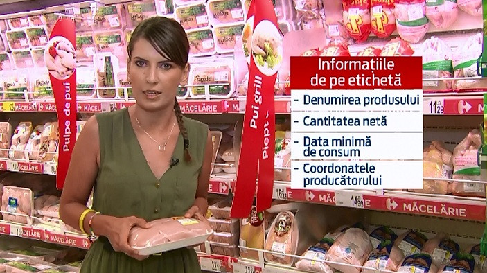 Campania pentru etichetarea corecta a carnii de pasare a ajuns in Romania. Reactia romanilor cand au vazut gaina uriasa